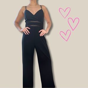 NWT Francesca’s Black Jumpsuit - Size S